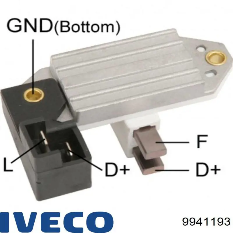 Реле-регулятор генератора (реле зарядки) IVECO 9941193