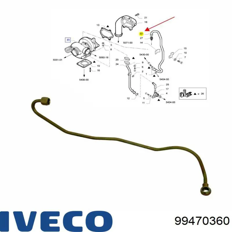  Iveco 99470360 цена, от 10.14 USD