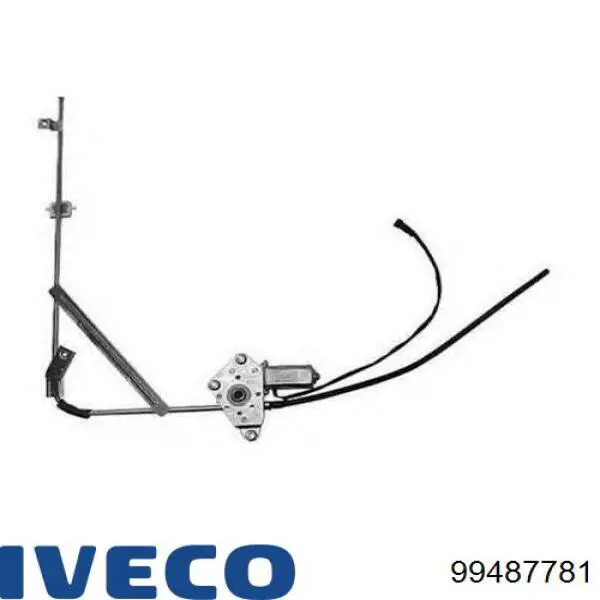 Стеклоподъемник передней левой двери 99487781 Iveco