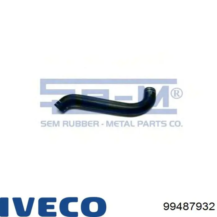 Шланг (патрубок) радиатора охлаждения нижний на Iveco Daily III 