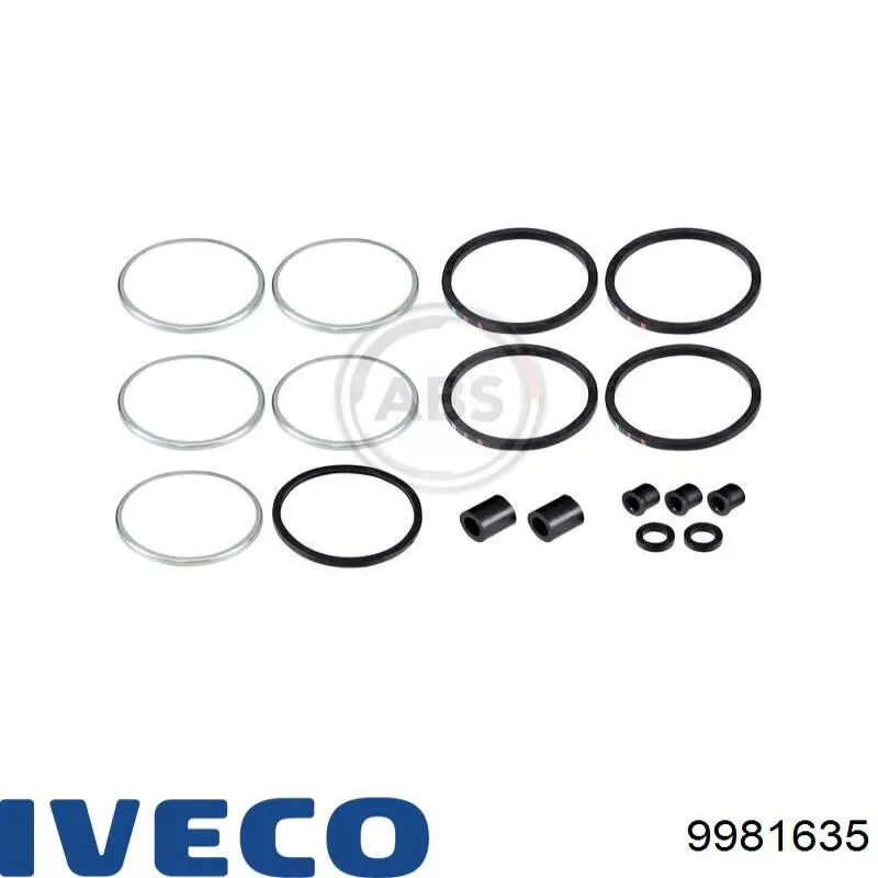 9981635 Iveco ремкомплект суппорта тормозного переднего