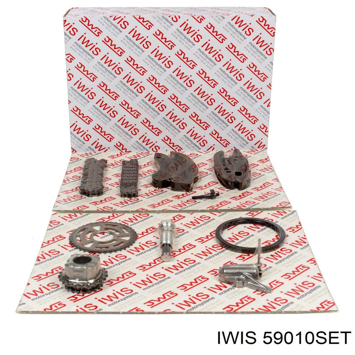 Комплект цепи ГРМ 59010SET Iwis