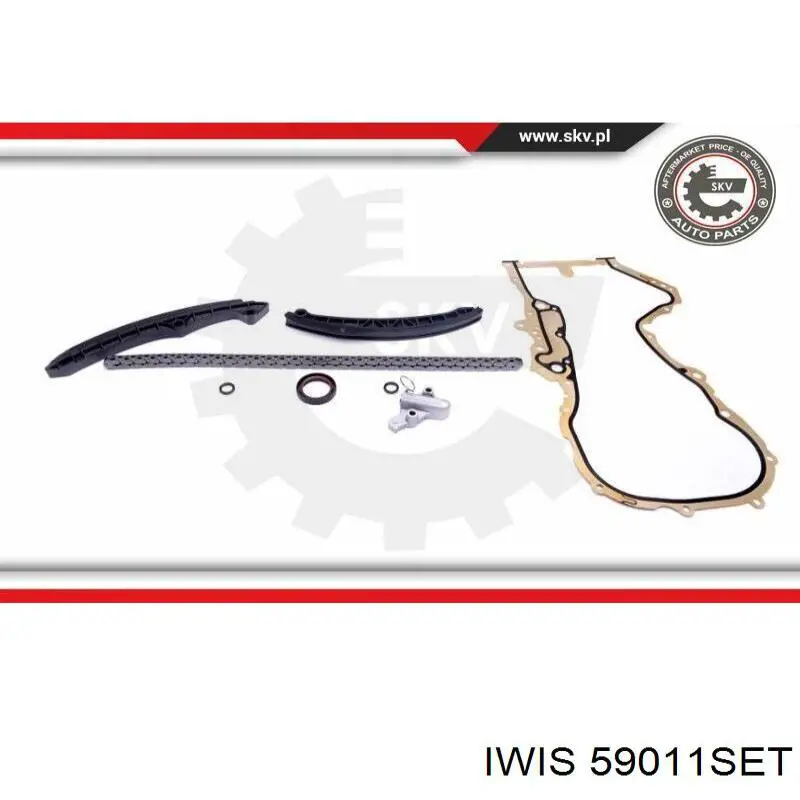 Купить 59011SET Iwis Цепь ГРМ верхняя, комплект