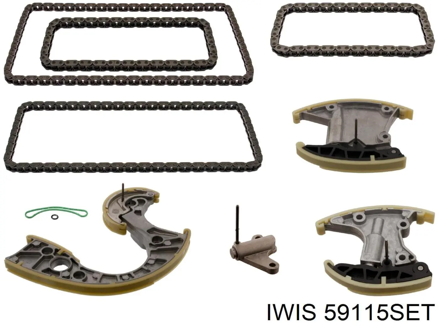 Ремкомплект ГРМ Iwis 59115SET цена, от 705.73 USD