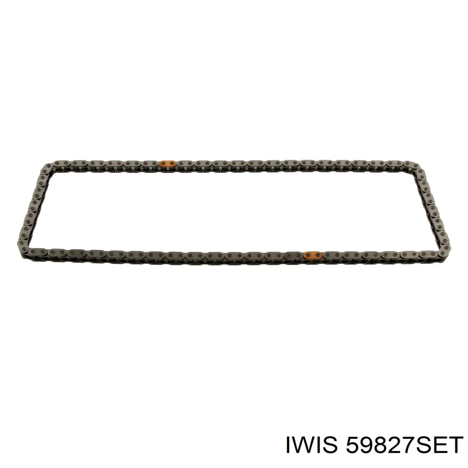 Kit de cadenas de distribución 59827SET Iwis