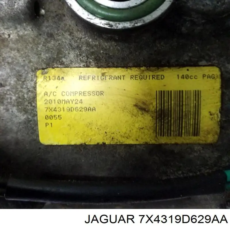 7X43-19D629-AA Jaguar компрессор кондиционера