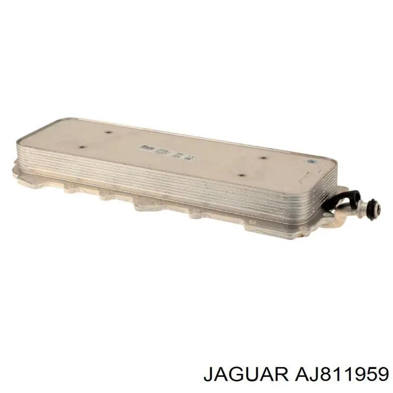 AJ811959 Jaguar радиатор масляный
