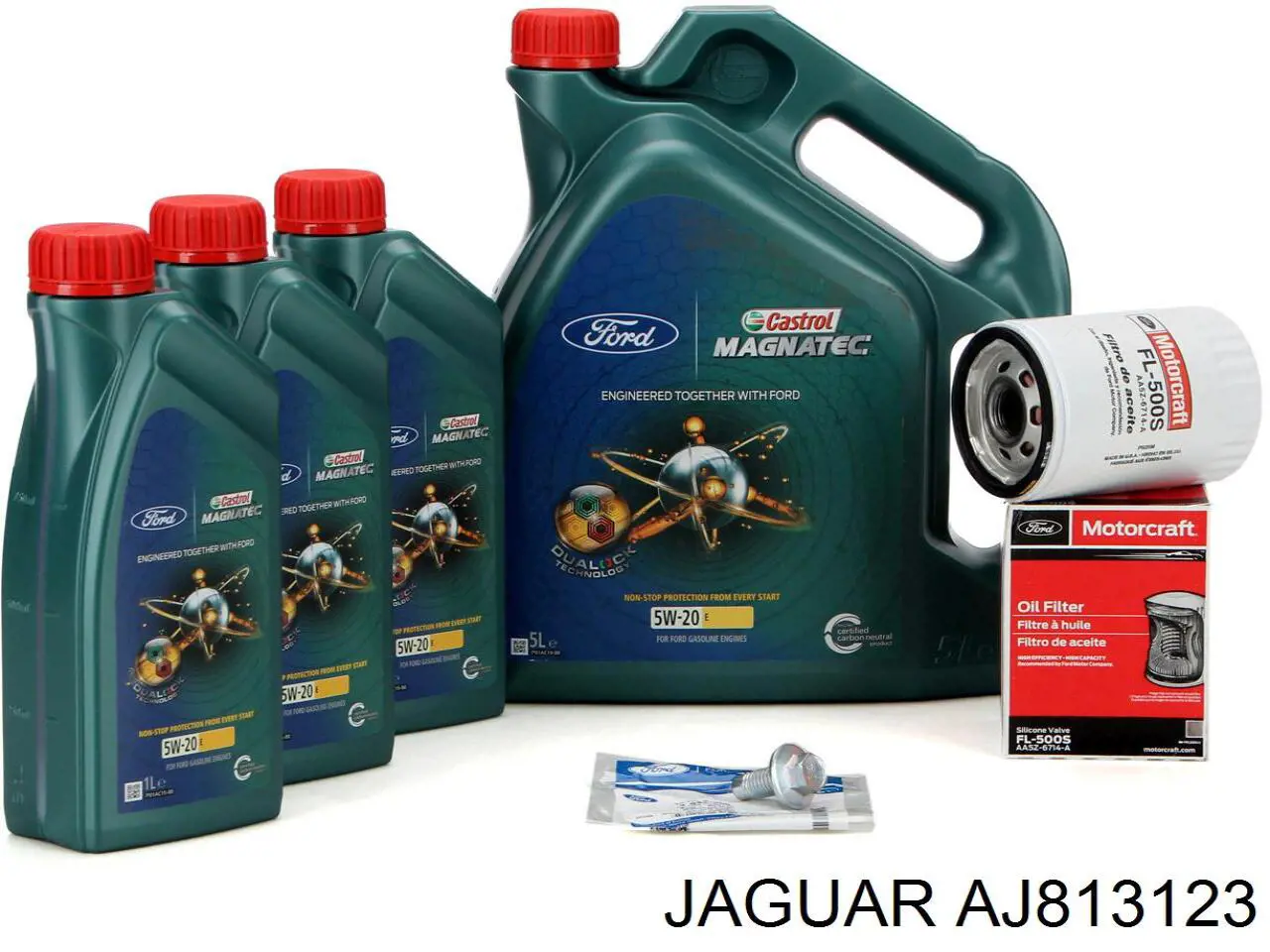 Пробка поддона двигателя Jaguar AJ813123