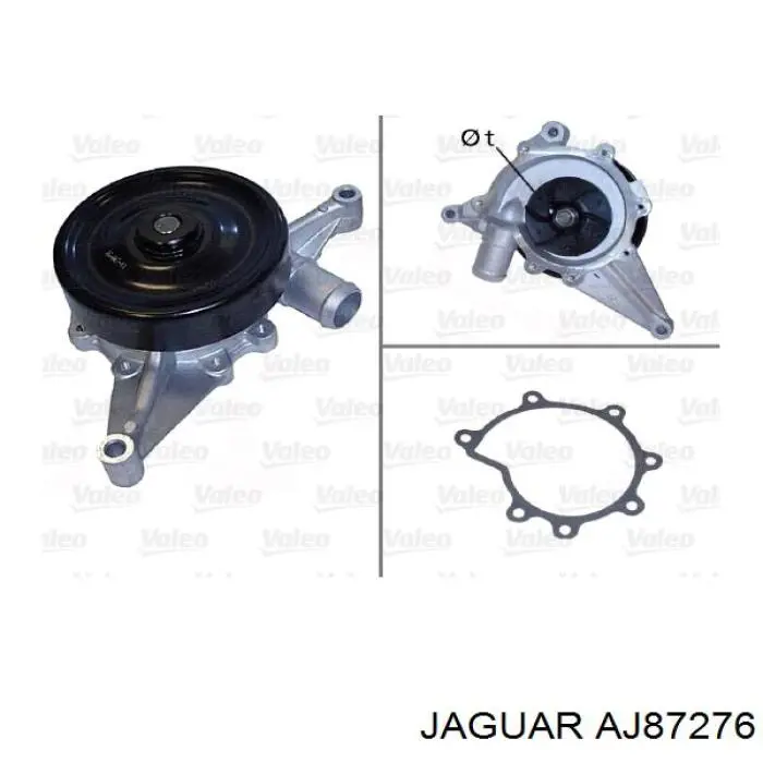 AJ87276 Jaguar помпа
