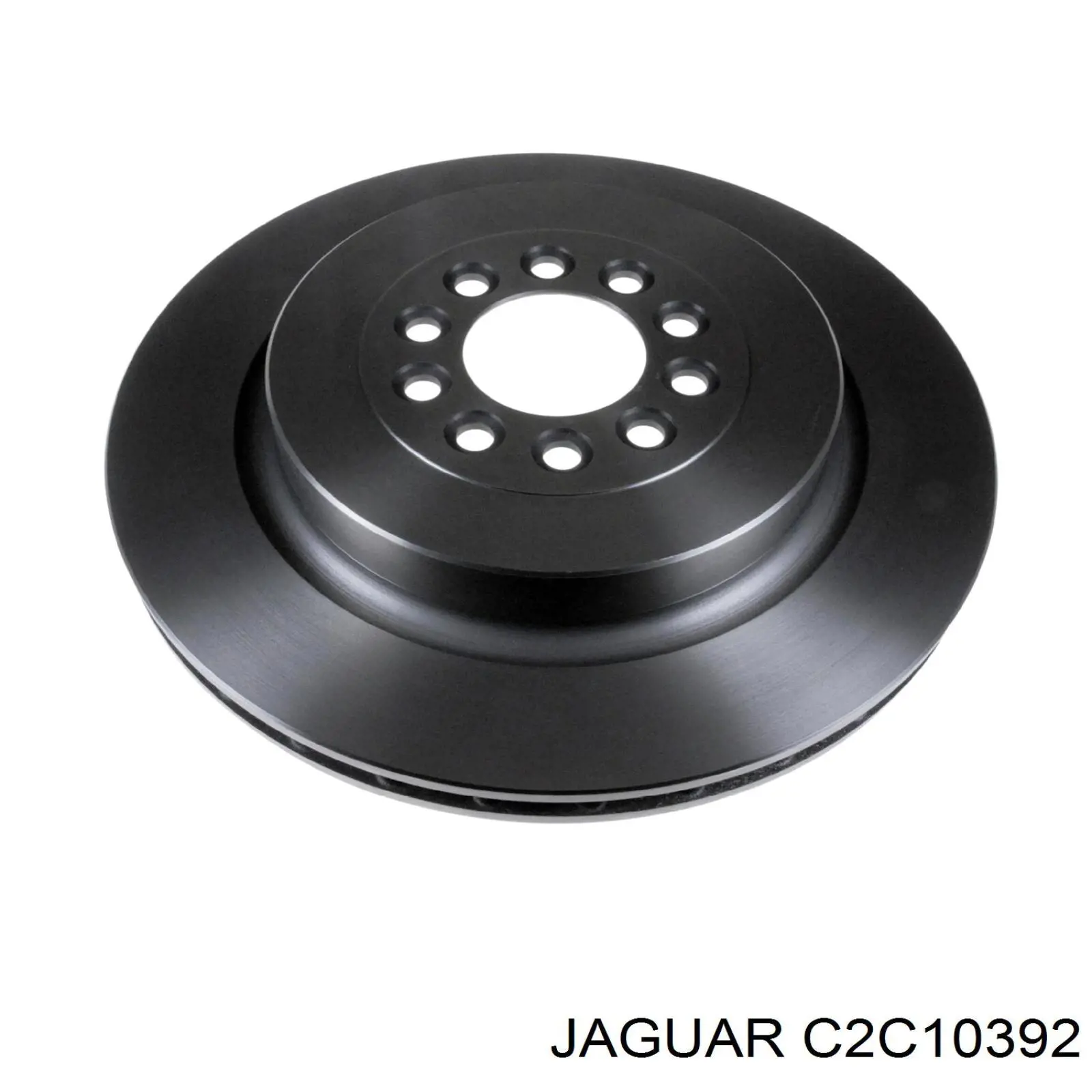 C2C10392 Jaguar диск тормозной задний
