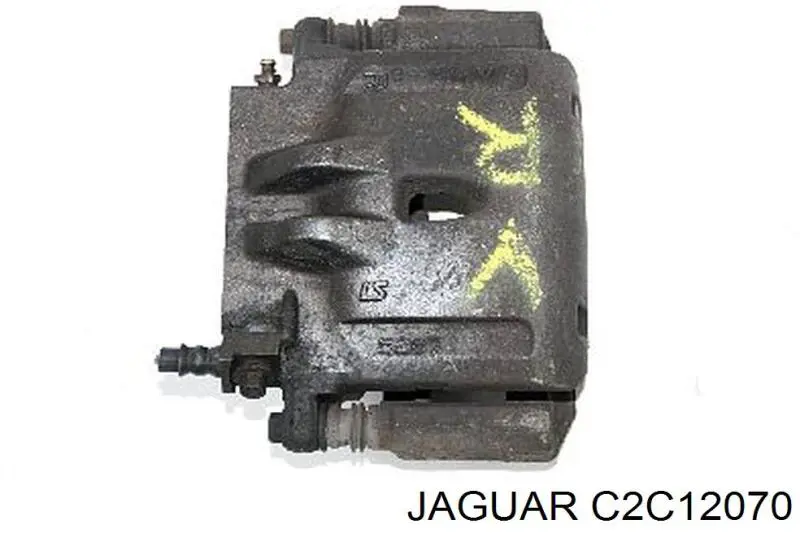 C2C12070 Jaguar суппорт тормозной передний правый