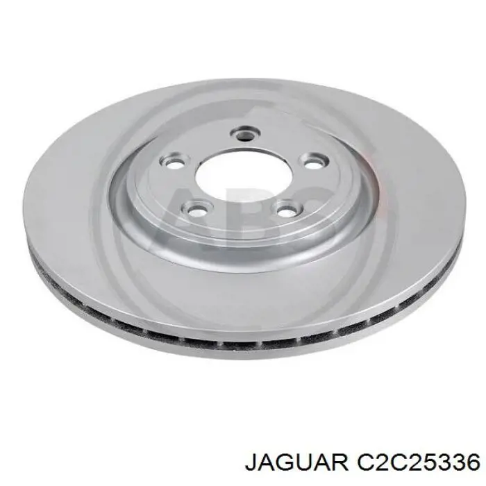 Диск тормозной передний Jaguar C2C25336