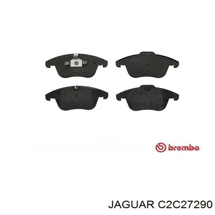 Передние тормозные колодки C2C27290 Jaguar