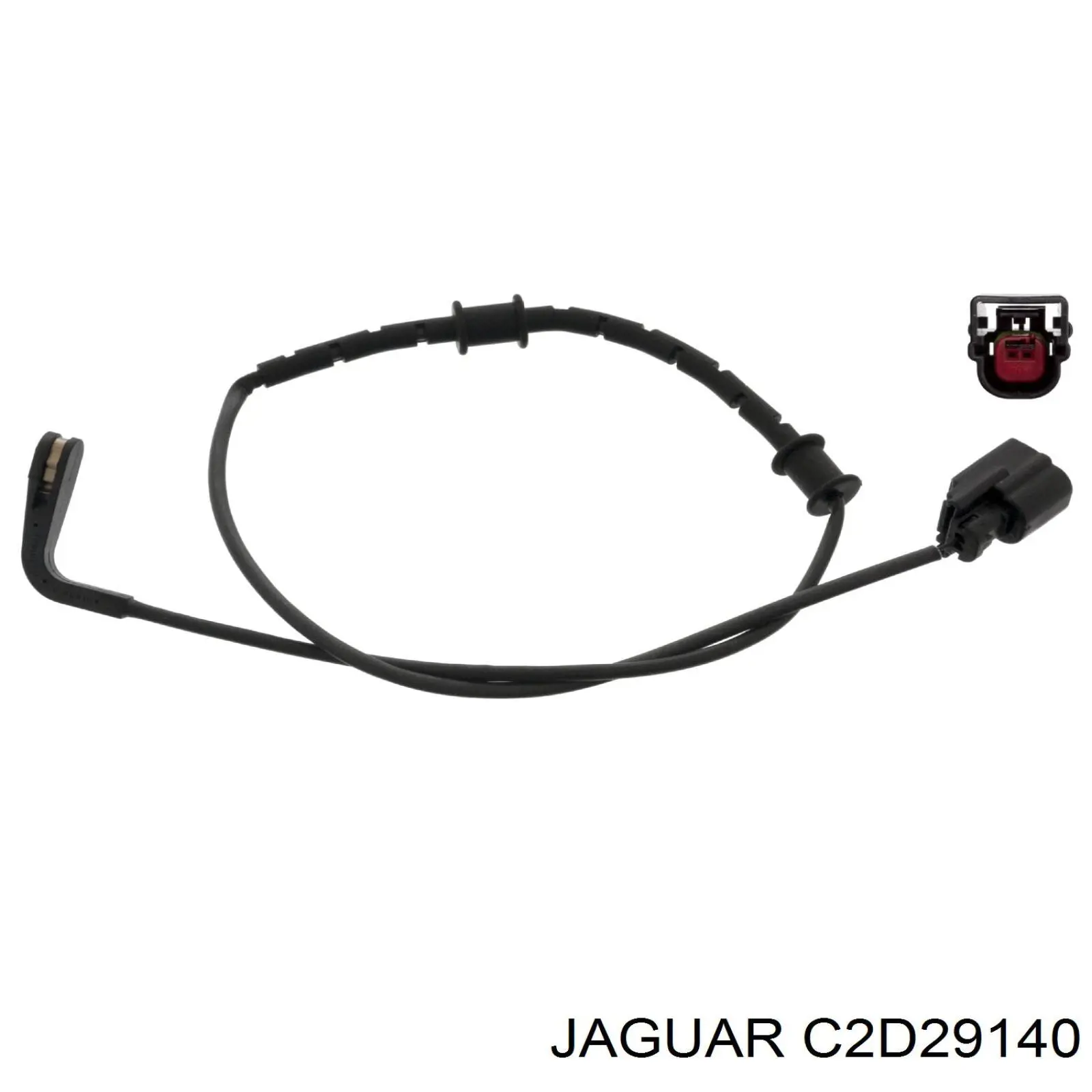 C2D29140 Jaguar  Датчик износа тормозных колодок задний