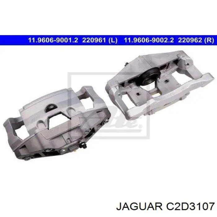 Супорт тормзной Jaguar C2D3107 цена, от 107.98 USD