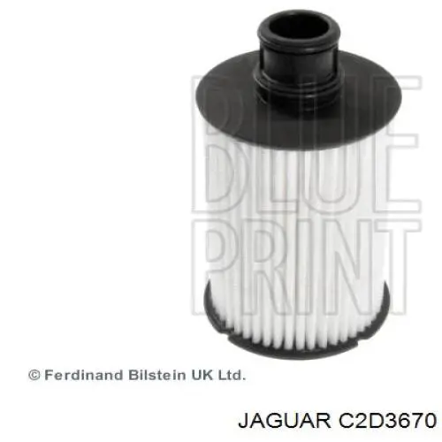 C2D3670 Jaguar filtro de óleo