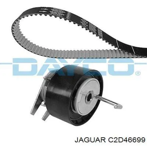 C2D46699 Jaguar correia do mecanismo de distribuição de gás, kit