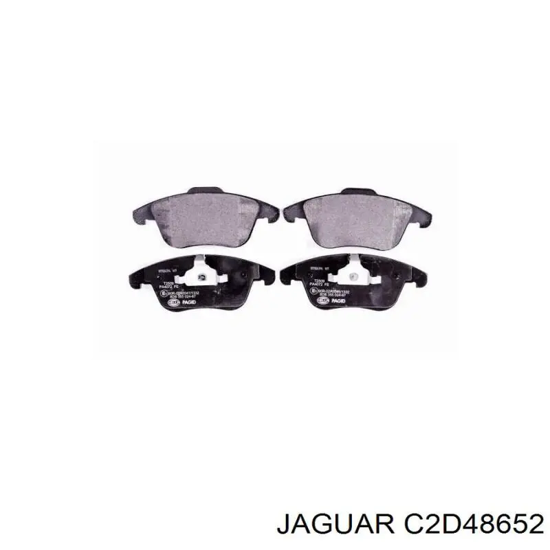 Колодки Jaguar C2D48652 цена, от 32.15 USD