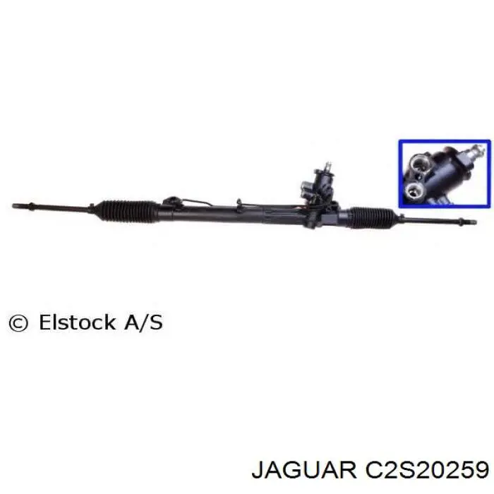 C2S20259 Jaguar рулевая рейка