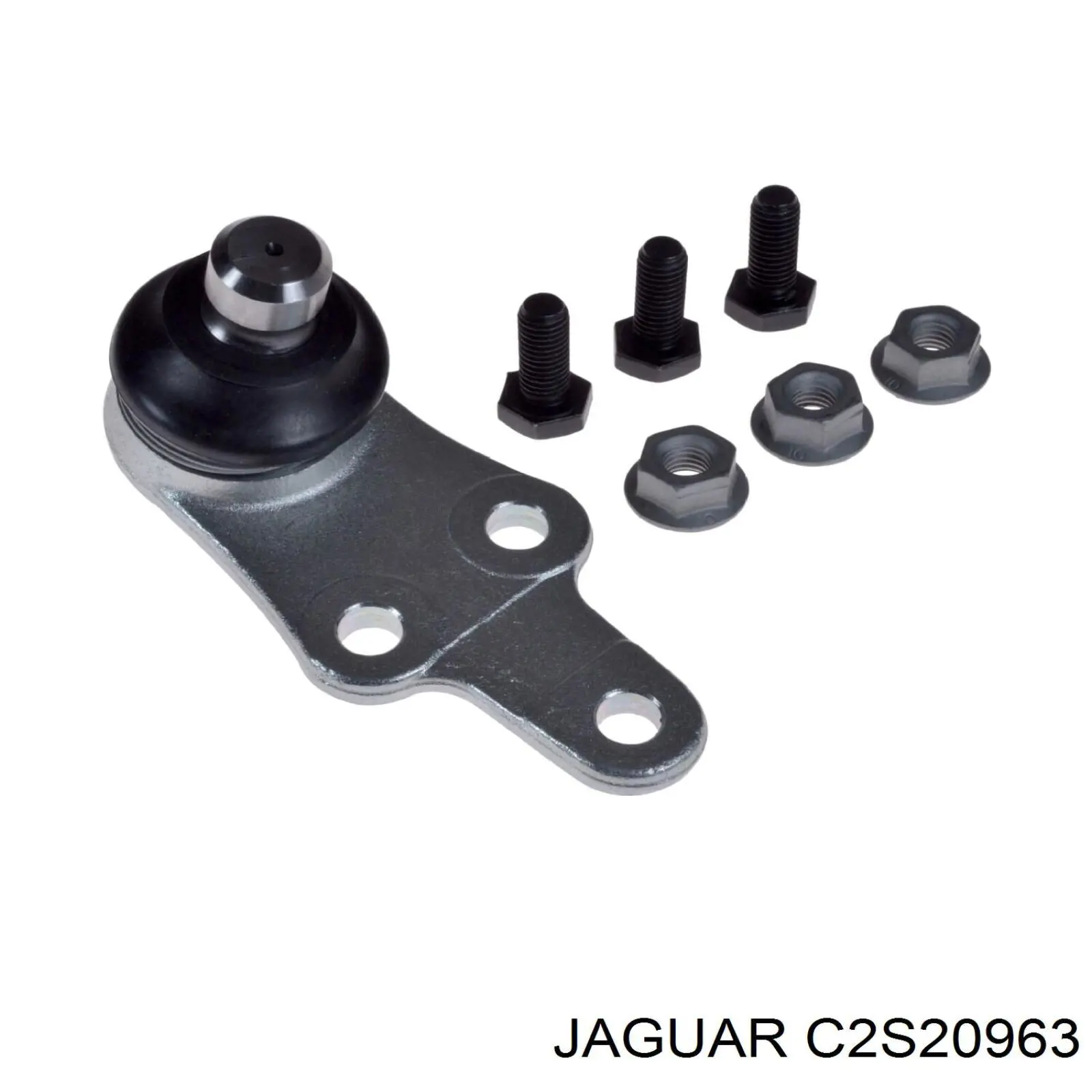 C2S20963 Jaguar braço oscilante inferior direito de suspensão dianteira