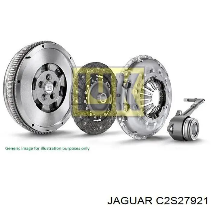 Маховик двигателя Jaguar C2S27921