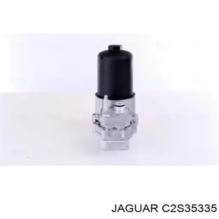 C2S35335 Jaguar radiador de óleo (frigorífico, debaixo de filtro)