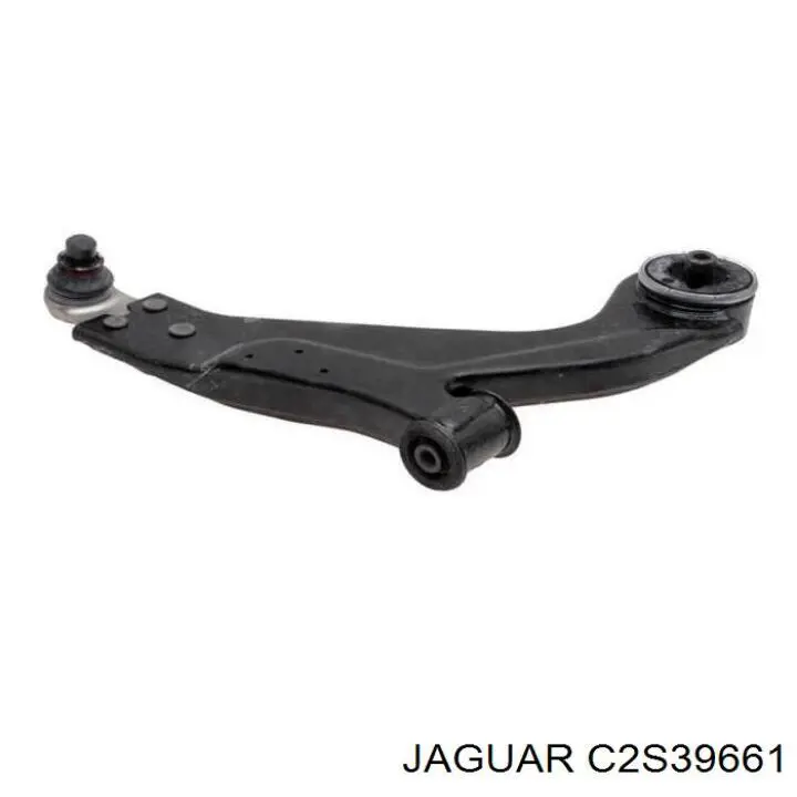 C2S39661 Jaguar braço oscilante inferior direito de suspensão dianteira