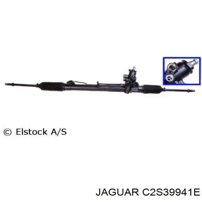 Рейка рулевая Jaguar C2S39941E