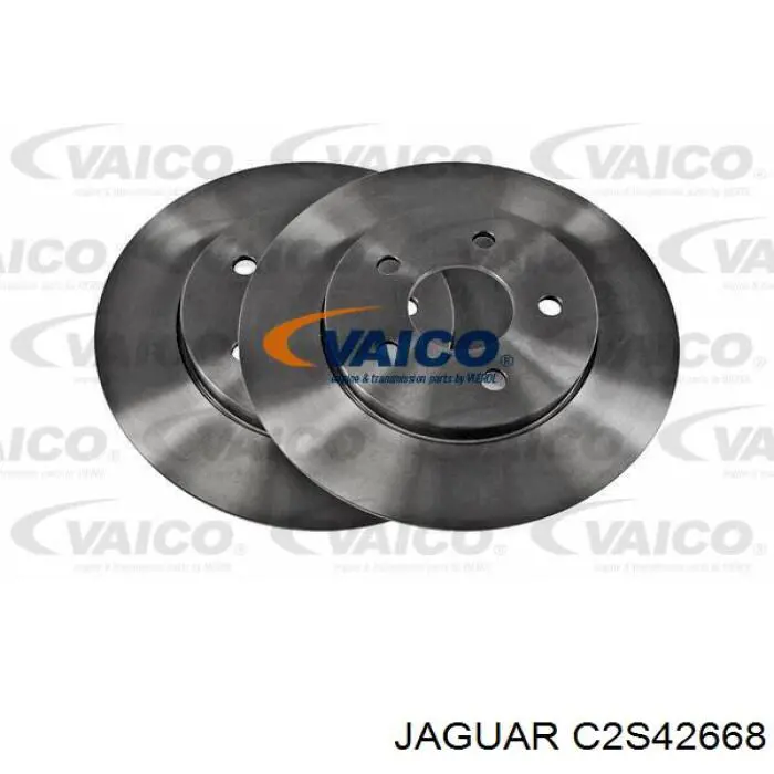Диск тормозной задний Jaguar C2S42668