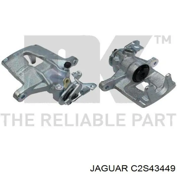 C2S43449 Jaguar суппорт тормозной задний левый