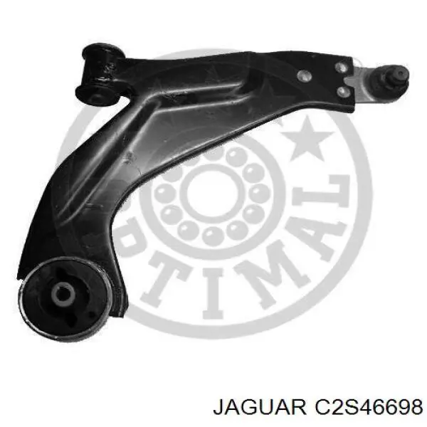 C2S46698 Jaguar braço oscilante inferior direito de suspensão dianteira