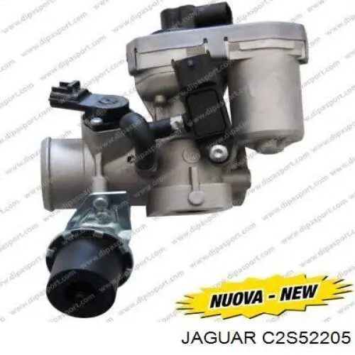C2S52205 Jaguar válvula egr de recirculação dos gases