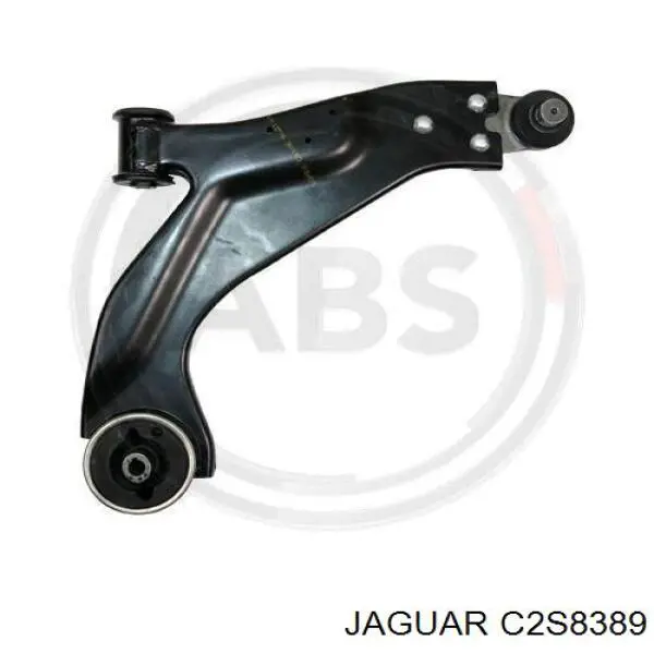 C2S8389 Jaguar braço oscilante inferior direito de suspensão dianteira