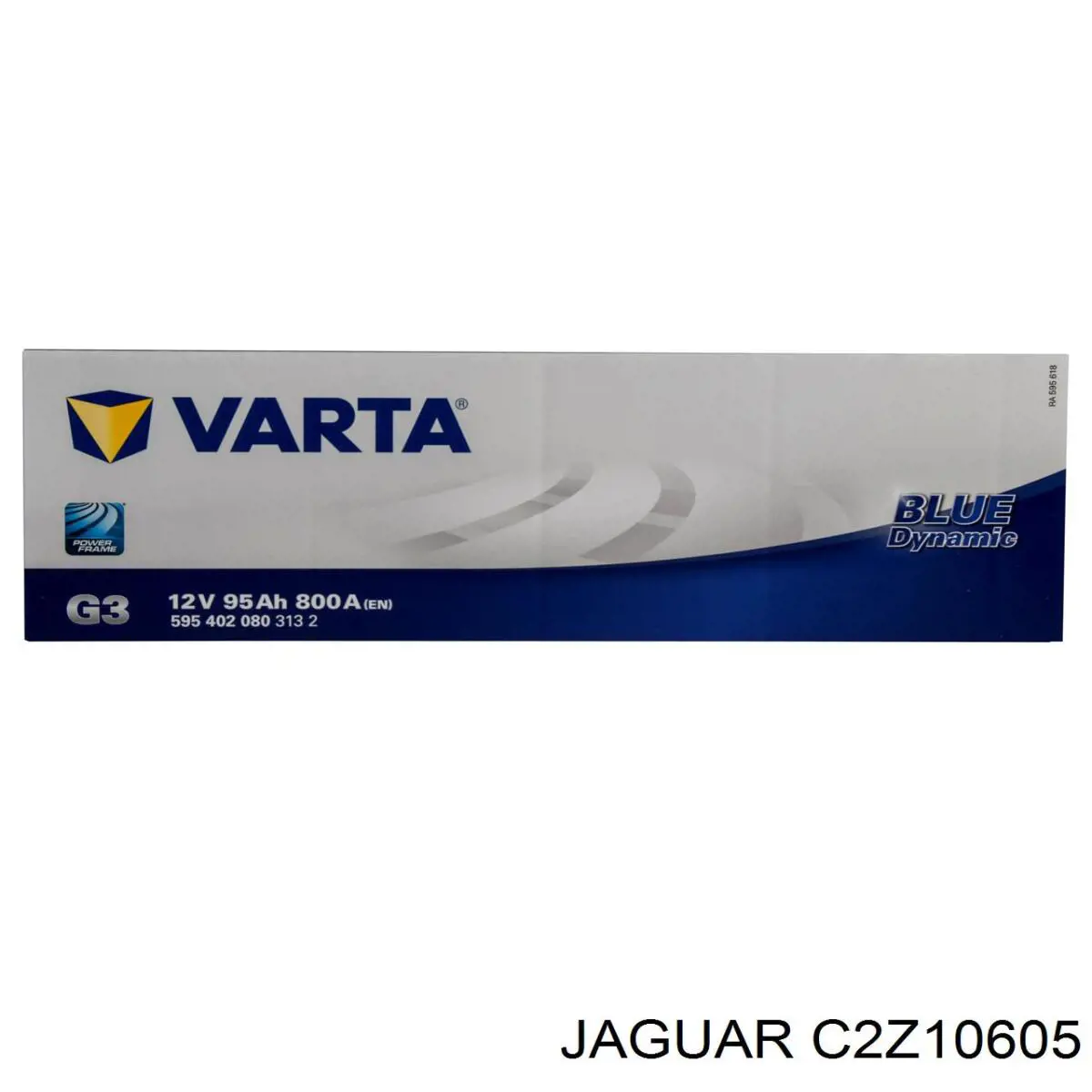 Купить C2Z10605 Jaguar Батарея аккумуляторная