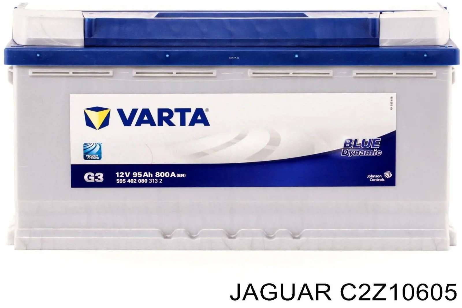 Аккумулятор C2Z10605 Jaguar