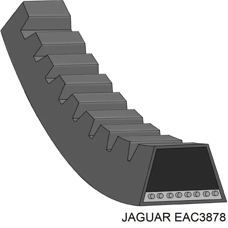 EAC3878 Jaguar ремень генератора
