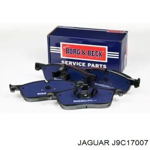 J9C17007 Jaguar Колодки передние