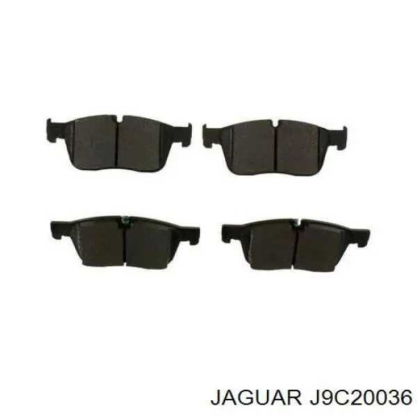 J9C20036 Jaguar Колодки передние