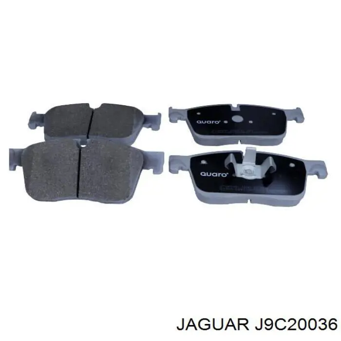 Купить J9C20036 Jaguar Колодки тормозные