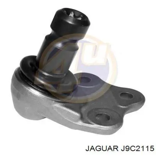 J9C2115 Jaguar braço oscilante inferior direito de suspensão dianteira