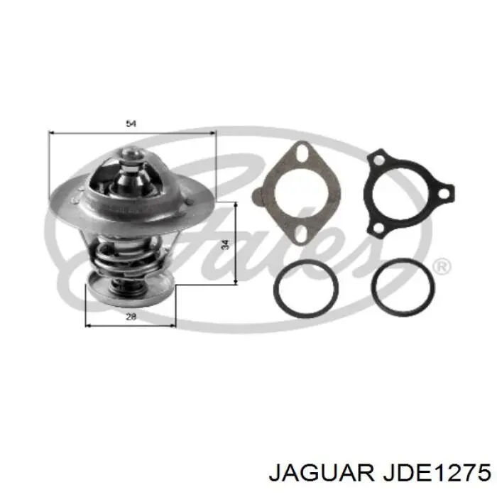 Купить JDE1275 Jaguar Автомобильный термостат