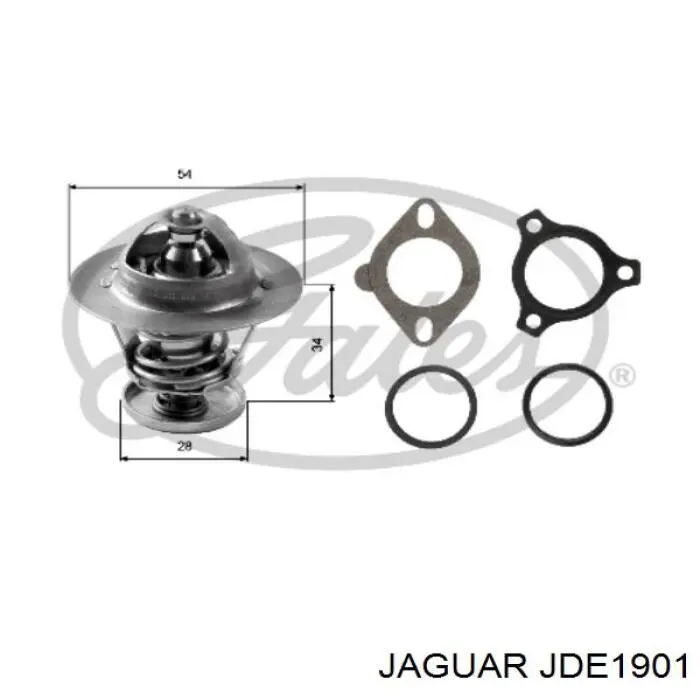JDE1901 Jaguar термостат