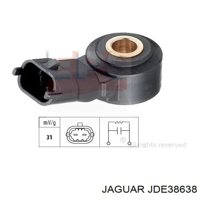 JDE38638 Jaguar датчик детонации
