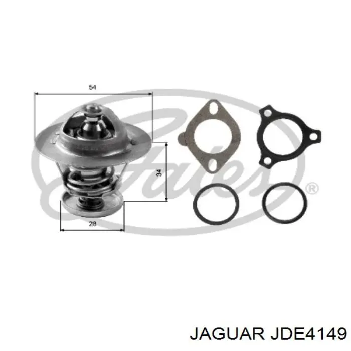 JDE4149 Jaguar термостат