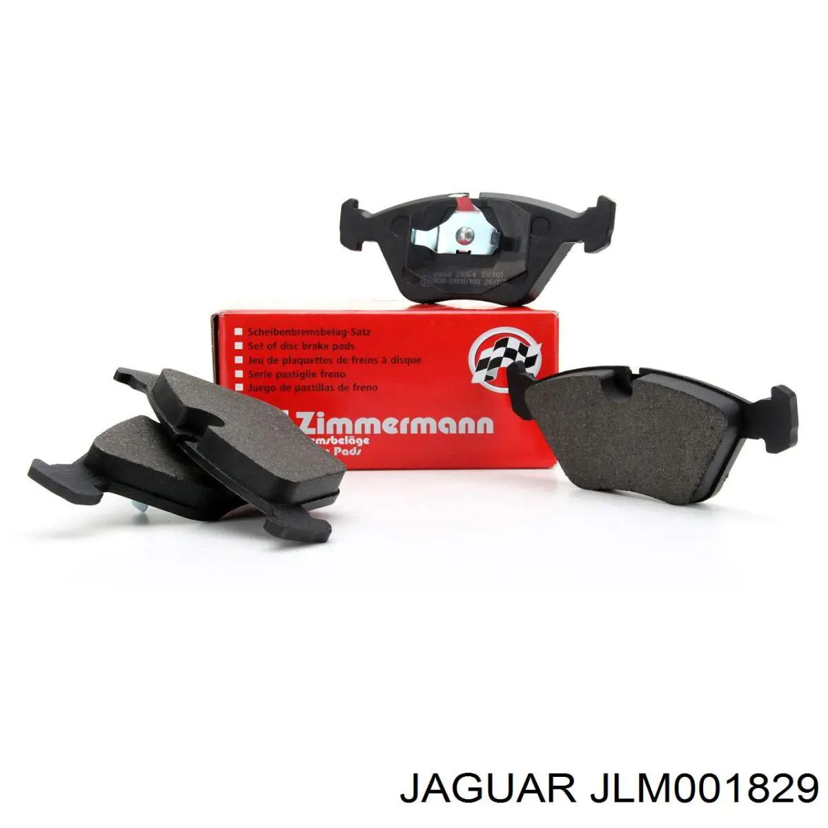 Передние тормозные колодки JLM001829 Jaguar