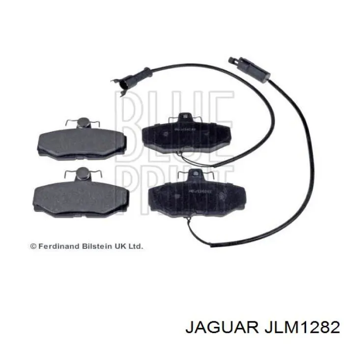Колодки тормозные задние дисковые Jaguar JLM1282