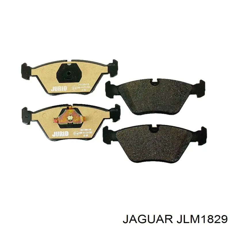 Купить JLM1829 Jaguar Колодки тормозные