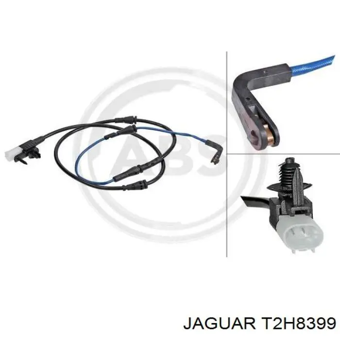 Датчик износа тормозных колодок передний Jaguar T2H8399
