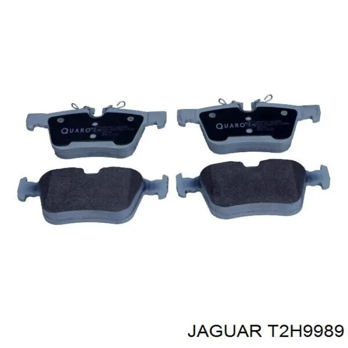 T2H9989 Jaguar колодки тормозные задние дисковые