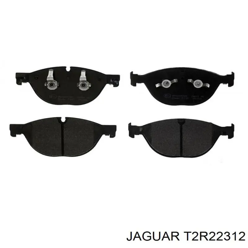 Передние тормозные колодки T2R22312 Jaguar